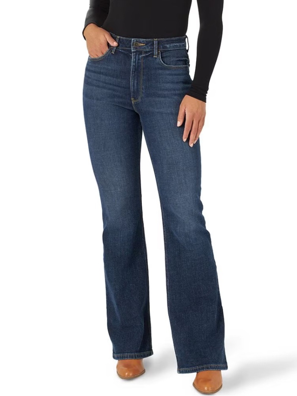 Wrangler High Rise Fierce Flare NWT - 16 X 32